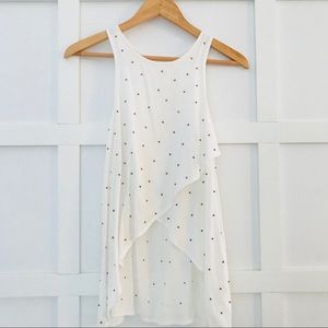 Knot Sisters high low tank